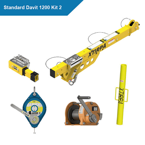 Xtirpa Standard Davit 1200 Kit 2