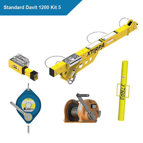 Xtirpa Standard Davit 1200 Kit 5