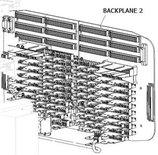 Backplane 2-ASSY - with mounting fixings