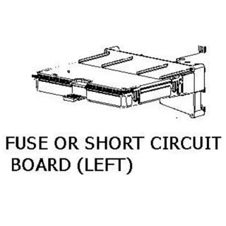 Short Circuit Board-ASSY - with mounting fixings (Left)