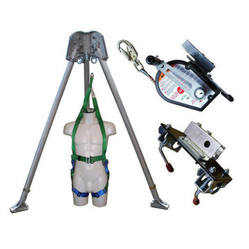 Abtech CST6KIT Confined Space kit with 30m Man Riding Winch and Rescue Harness