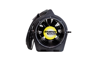 Picture of Ramfan VF-EF7004CS Quick-Couple Canister w/4.6m of 20cm Conductive reinforced duct for UB20XX