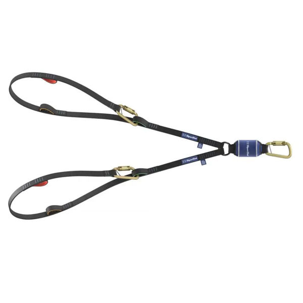 SpanSet SP140 Twin Traffic Light Loop Back Energy-Absorbing Lanyard