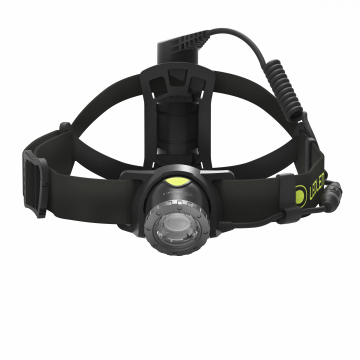 Ledlenser 500984 - NEO10R Rechargeable LED Headlamp with Chest Belt (Black) (240)