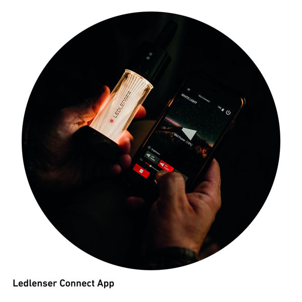 Ledlenser 502201 - ML6 Rechargeable Warm-Light Lantern - Bluetooth Connect (750lm)