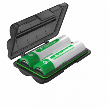 Ledlenser 502128 - Protective Batterybox7 incl 2 x L-ion 18650 (6800mAh)