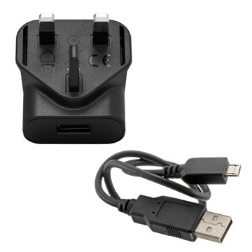 Ledlenser 0389 - Charging Set (3-pin mains plug + USB/micro USB cable)