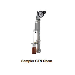 Zone bottle 0.43 l. assy FFKM Sampler GT Chem P/N TS 10374