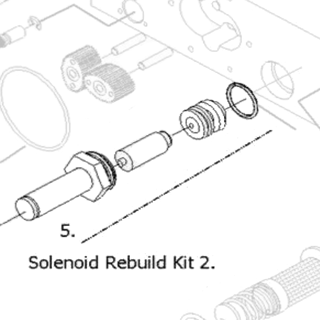 5. - Solenoid Vv Rebuild Kit 2 T3 PTFE