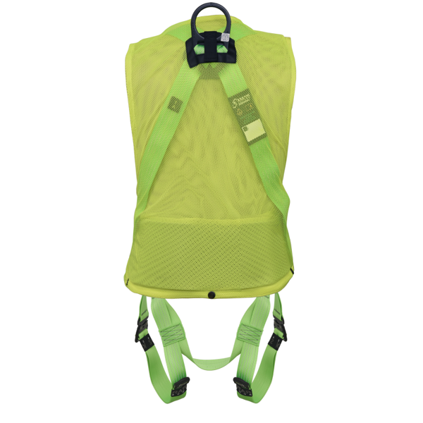 Kratos FA 10 304 00 Reflex - 2 Point Full Body Yellow High Visibility Work Vest Harness