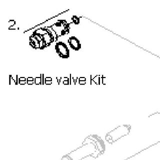 2. - MBII Needle Valve Seal Kit