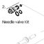 2. - MBII Needle Valve Seal Kit