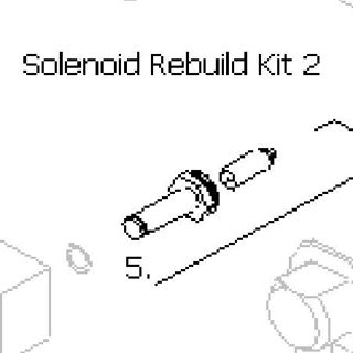 5. - Solenoid Vv Rebuild Kit 2 T3 PTFE