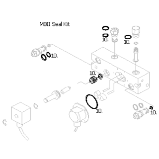 10. - MonoBlock 2 Seal Kit T3