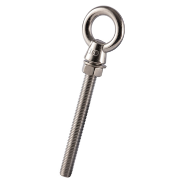 Picture of Stainless Steel Long Shank Eyebolt with Nut & Washer - SSEBL