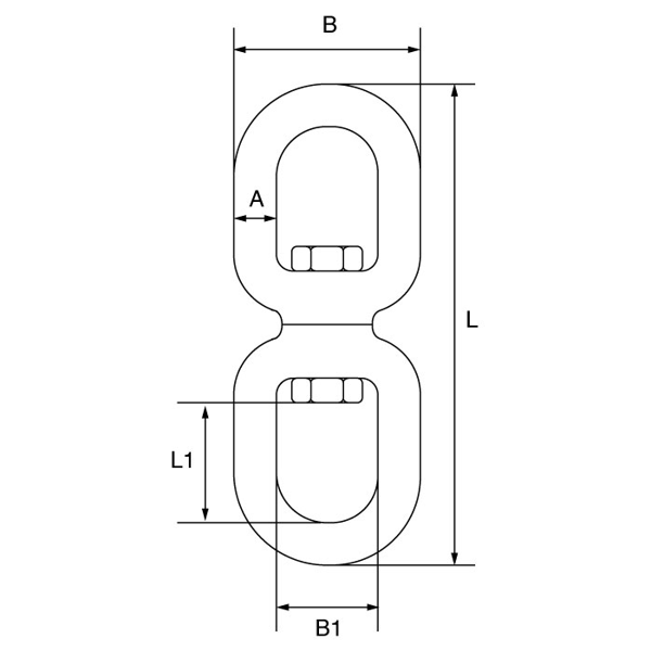 Picture of Stainless Steel Swivels Eye - Eye - SSSEE