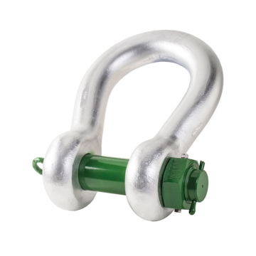 Picture of Green Pin® Grade Heavy Duty Bow Shackle with Fixed Nut Safety Pin