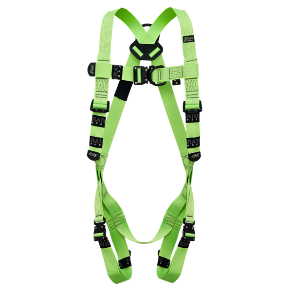 Kratos FA 10 115 00 Reflex - 2 Point High Visibility Full Body Harness