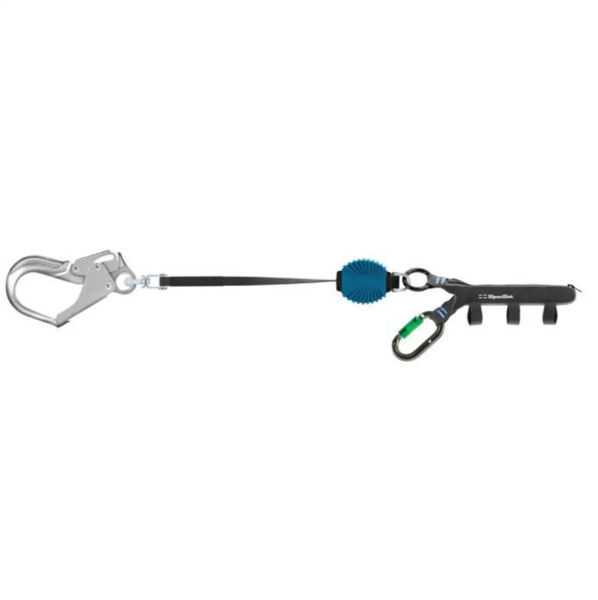 SpanSet SIngle Hybrid Energy absorbing lanyard with scaffold ansi