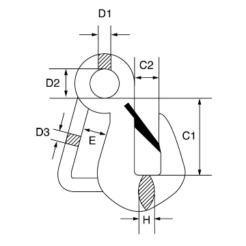 Picture of Grade 8 Fram Pipe Hook – FPH