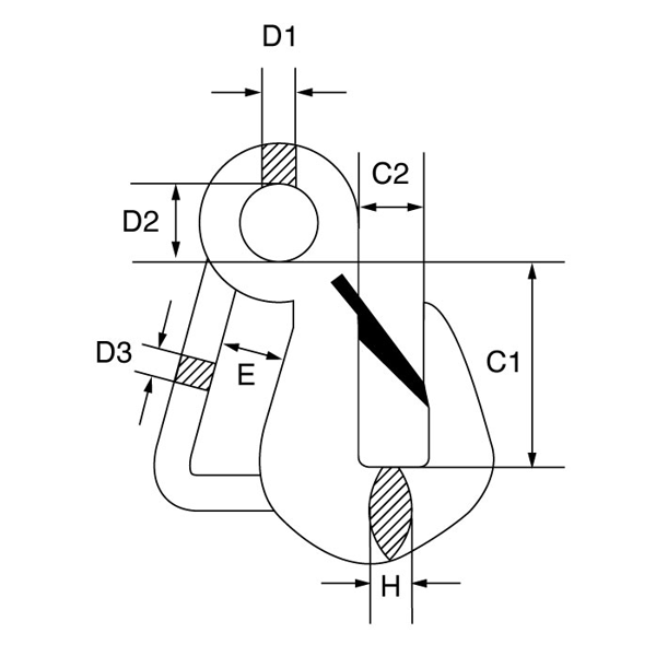 Picture of Grade 8 Fram Pipe Hook – FPH