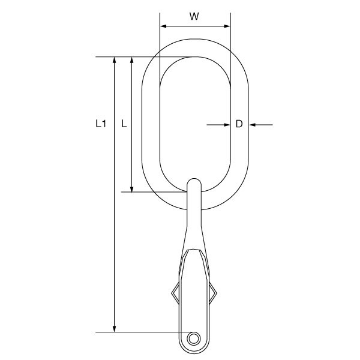 Picture of Grade 10 Master Link Single Leg - G10DG16