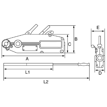 Picture of GT Viper Wire Rope Winch – VWRW