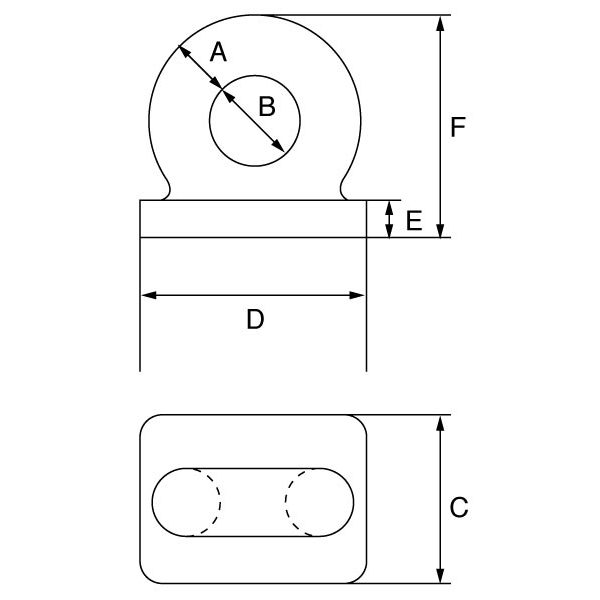 Picture of GT Rectangular Base Deckplate – DP