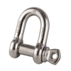Picture of GT Stainless Steel Load Rated Screw Collar Pin Dee Shackle