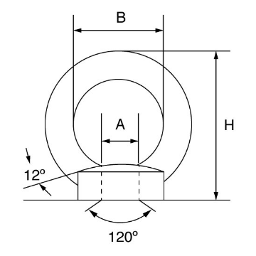 Picture of GT Stainless Steel Load Rated Eyenut