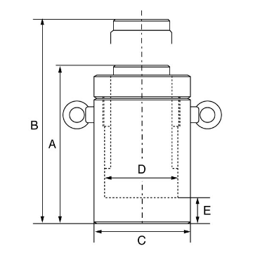 Picture of GT Lock Nut Cylinder