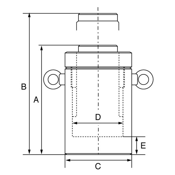 Picture of GT Lock Nut Cylinder