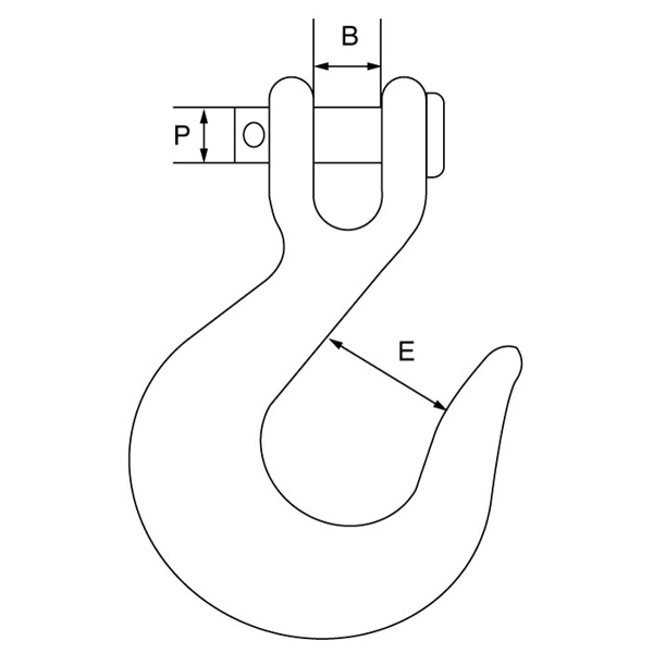 Picture of Clevis Slip Hook Lashing Type