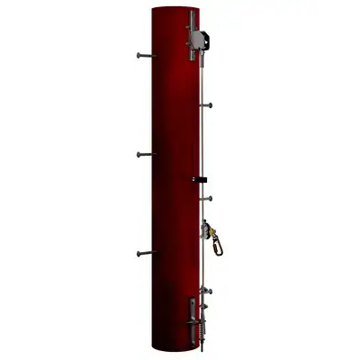 Picture of DBI-SAL 6116635 Lad-Saf Cable Vertical Safety System Galvanized steel For Wood Pole