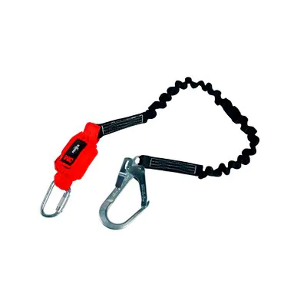 Picture of 3M™ Protecta® Shock Absorbing Lanyard, 140 kg Capacity, Elastic Webbing, Single Leg, 2.00 m