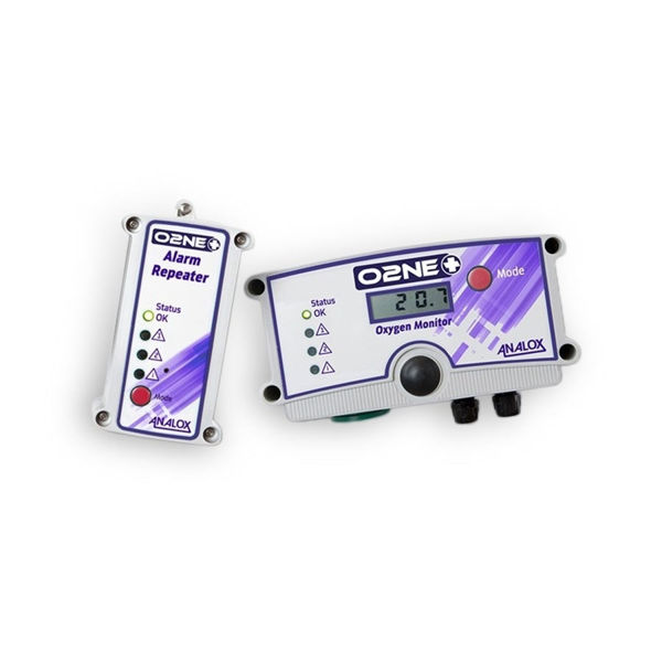 Picture of Analox O2NE+ Oxygen Deficiency Monitor & Repeater with Relays