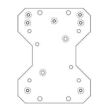 Junction Box Adapter Plate