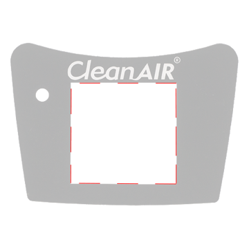 Picture of CleanAir - 520101 - 2F/3F TFT Display foil (pack of 5pcs)
