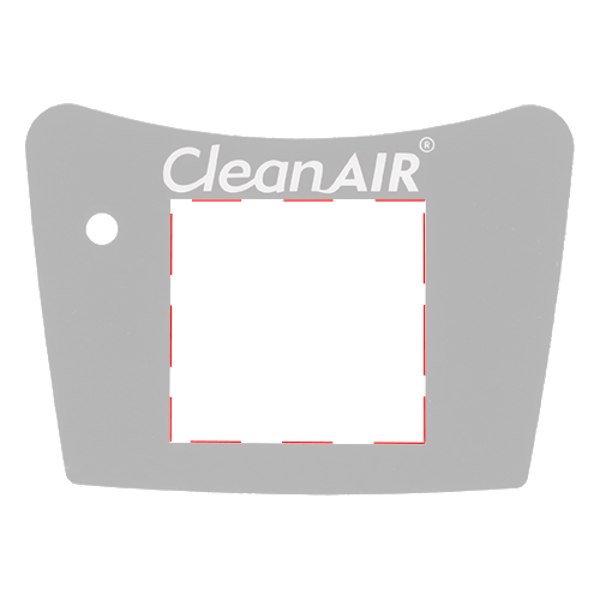 Picture of CleanAir - 520101 - 2F/3F TFT Display foil (pack of 5pcs)
