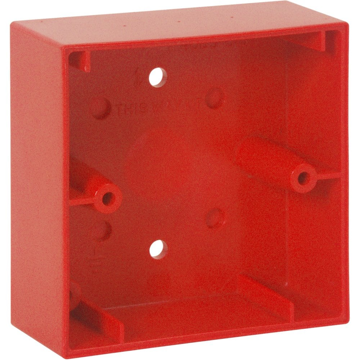 Picture of Surface mount housing for small MCP, red