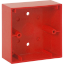 Picture of Surface mount housing for small MCP, red