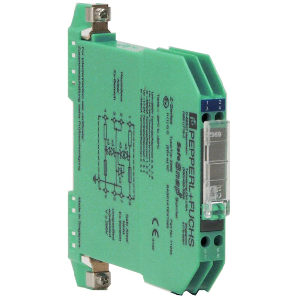 Picture of Ex barrier for intrinsically safe detectors Series IQ8Quad Ex (i)