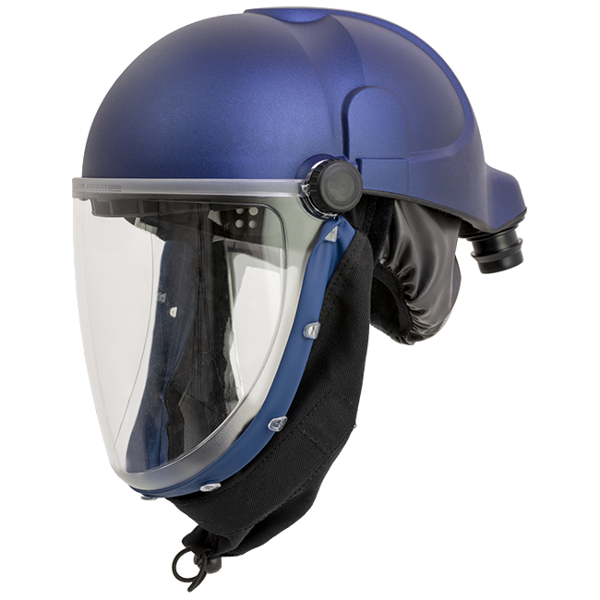 Picture of CleanAir - 704100x - Safety helmet CA-40 with grinding visor - cylindrical