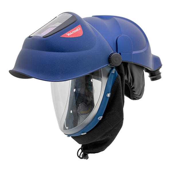 Picture of CleanAir - 704200x - Safety helmet CA-40GW with welding and grinding sheld, w/o ADF