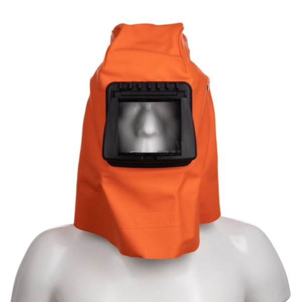 Picture of CleanAir - 108360 - CleanAIR ENYO - leather welding hood, visor 110x60