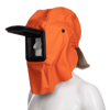 Picture of CleanAir - 108390 - CleanAIR ENYO - leather welding hood, visor 110x90