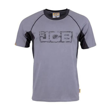 JCB Trade Grey T-Shirt