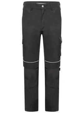 jcb trade black hybrid stretch trousers