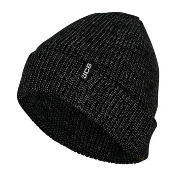 JCB Black/Grey Beanie