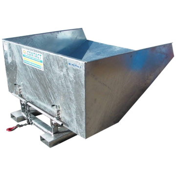 Picture of Roll Forward Tipping Skip  - Heavy Duty - Galvanised